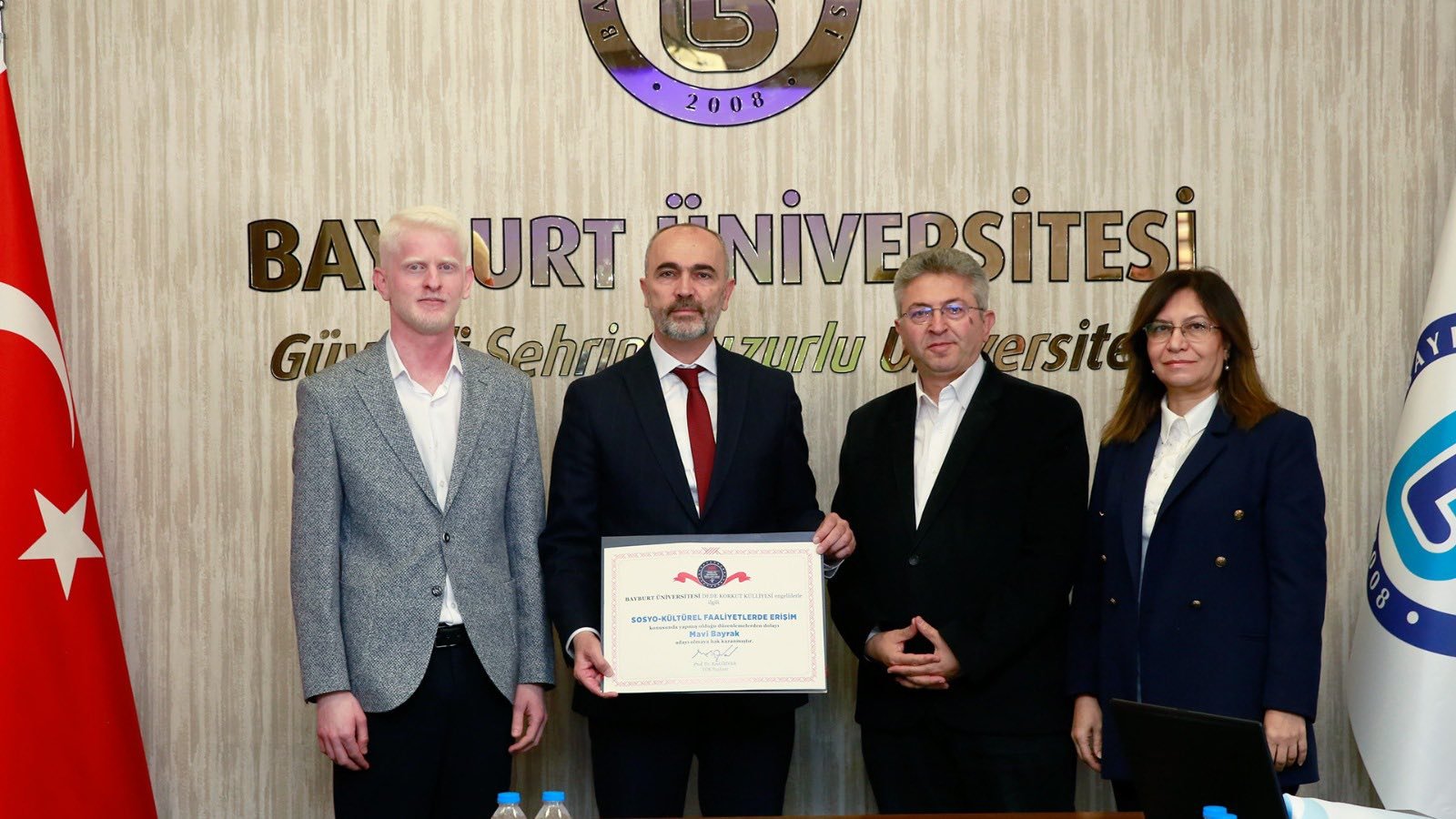 Bayburt Üniversitesi,Mavi Bayrağın da Sahibi Oldu