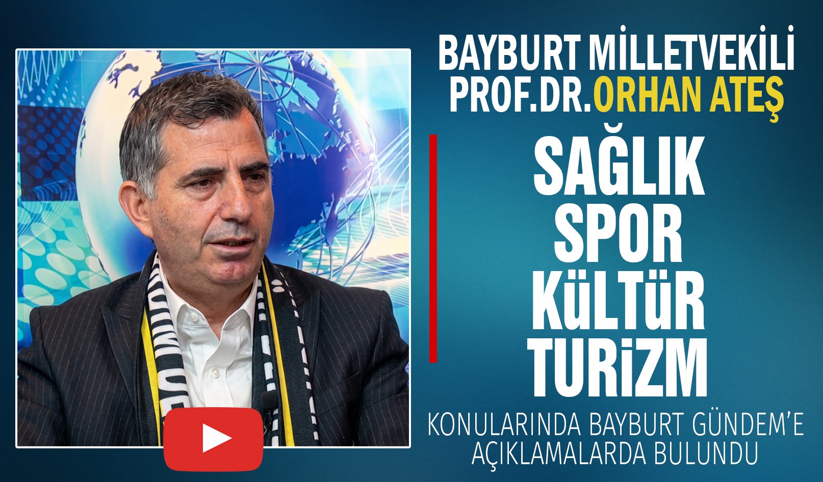 Bayburt Milletvekili Ateş, Bayburt’ta yapılan çalışmaları ve Projeleri anlattı.