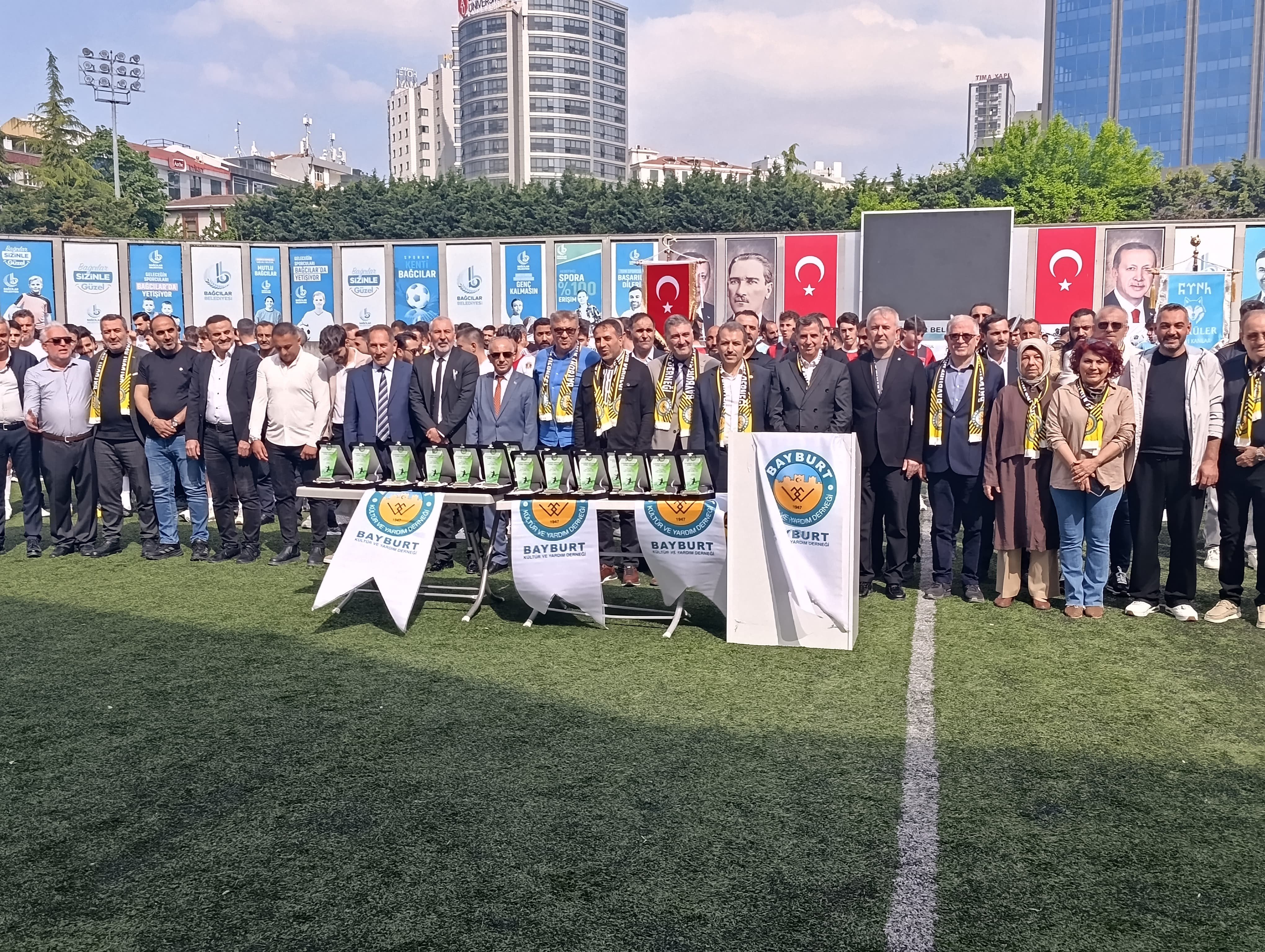 Bayburt Köyler arası  Futbol Turnuvası İstanbul’da başladı