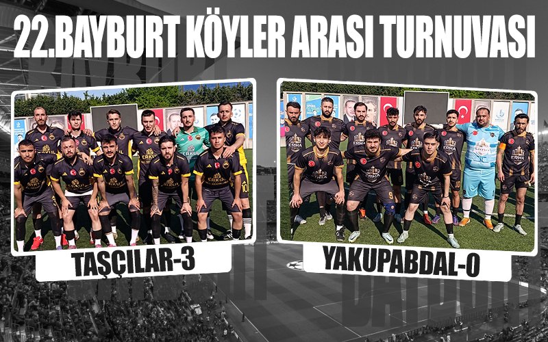 Turnuvanın ilk maçı,Taşçılar -Yakupabdal