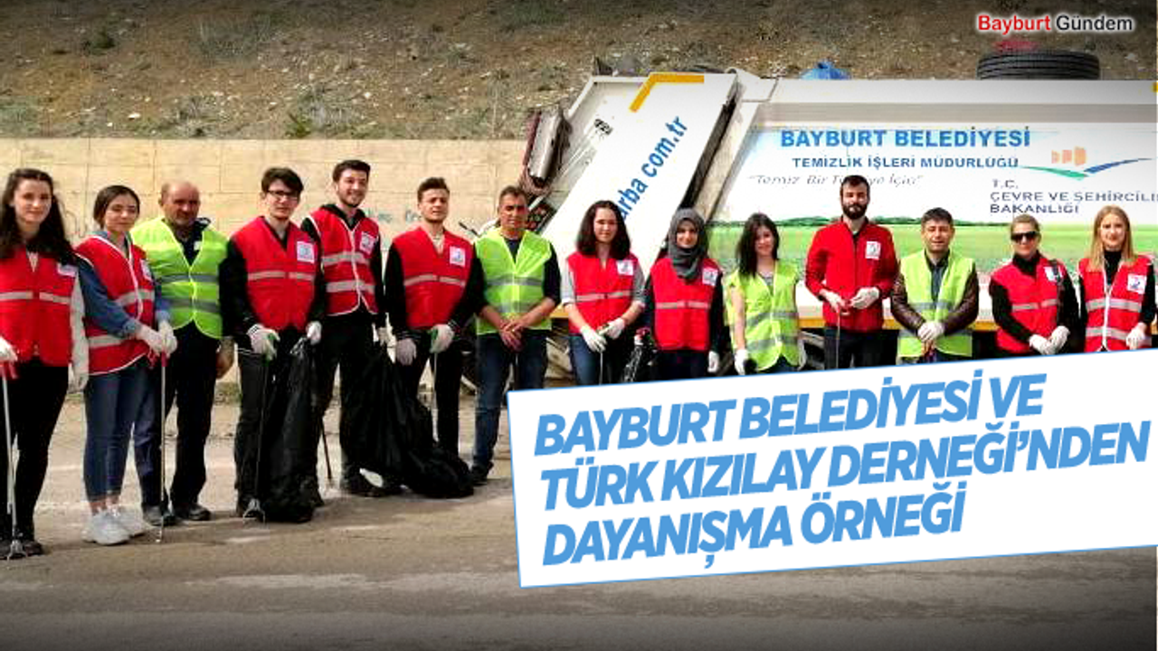BAYBURT BELEDİYESİ VE TÜRK KIZILAY DERNEĞİ’NDEN DAYANIŞMA ÖRNEĞİ