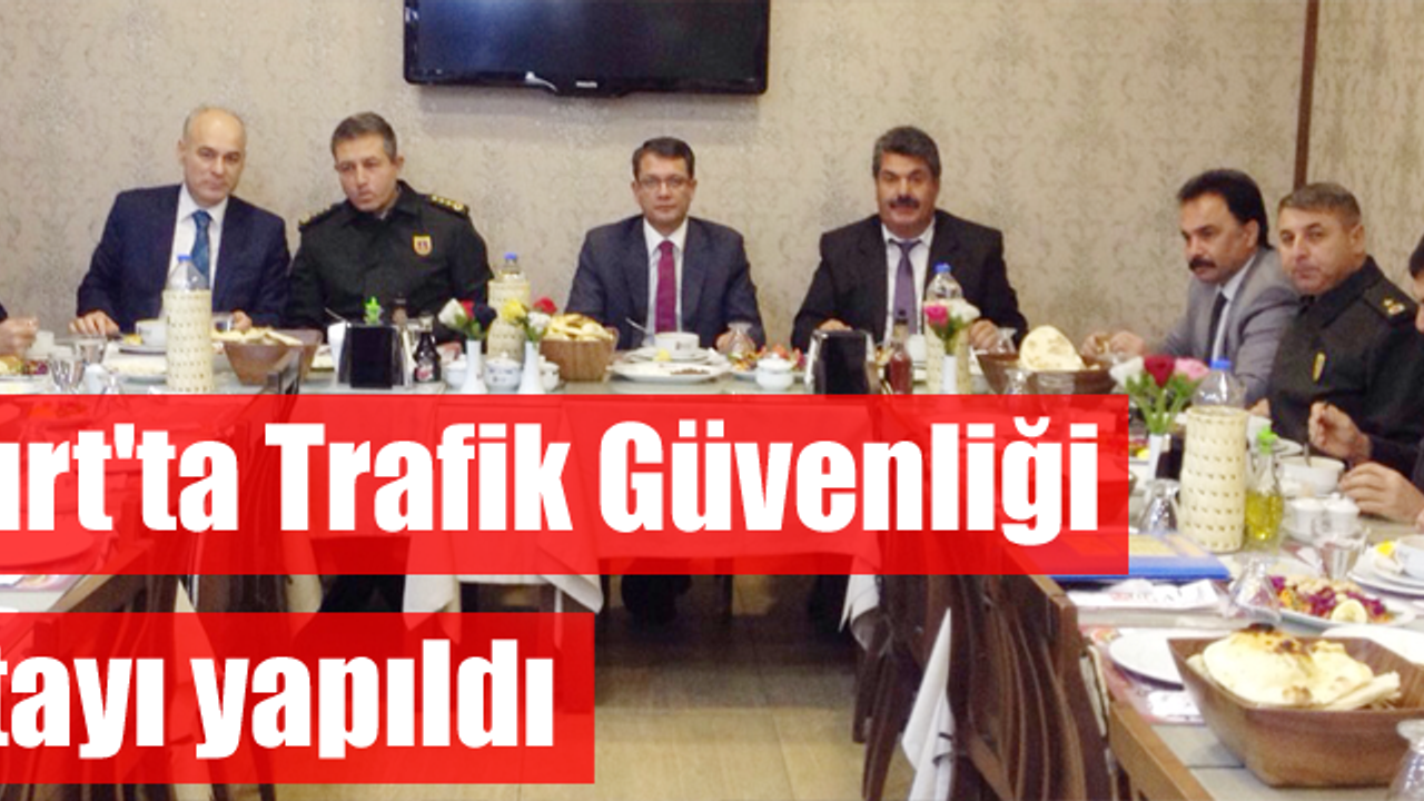 Bayburt'ta Trafik Güvenliği Çalıştayı yapıldı