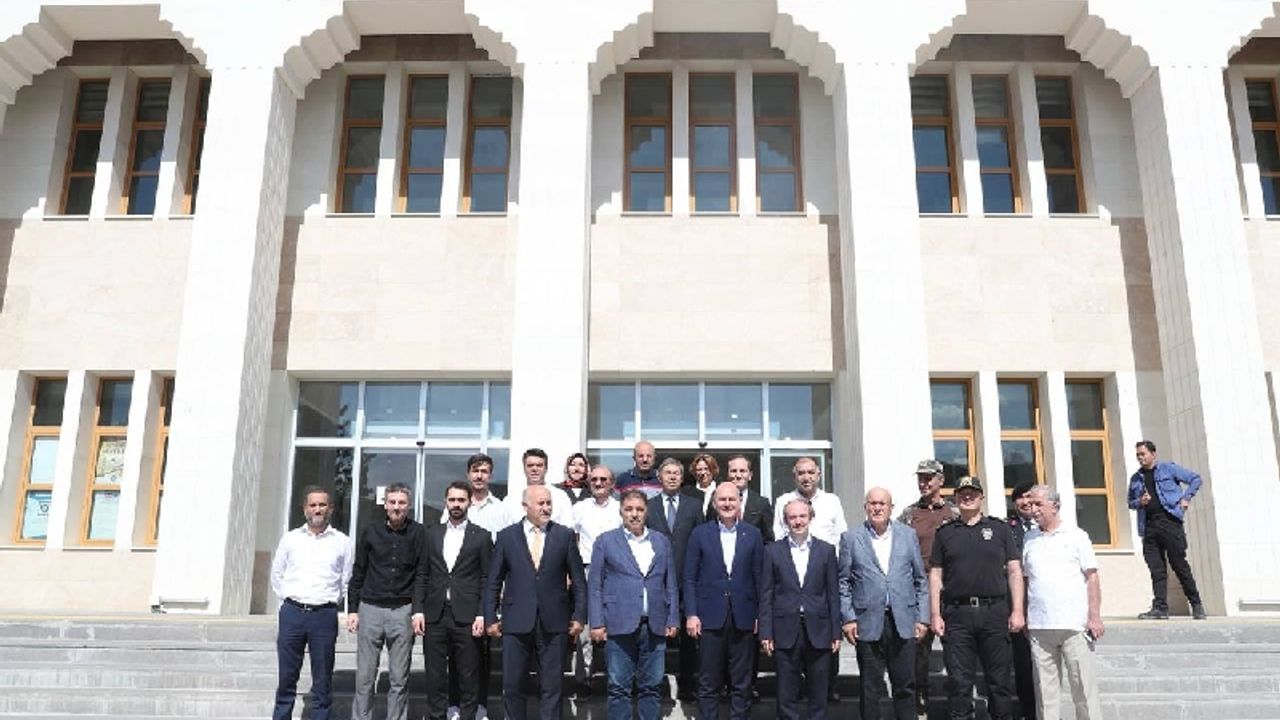 İçişleri Bakanı Soylu Bayburt Ziyareti