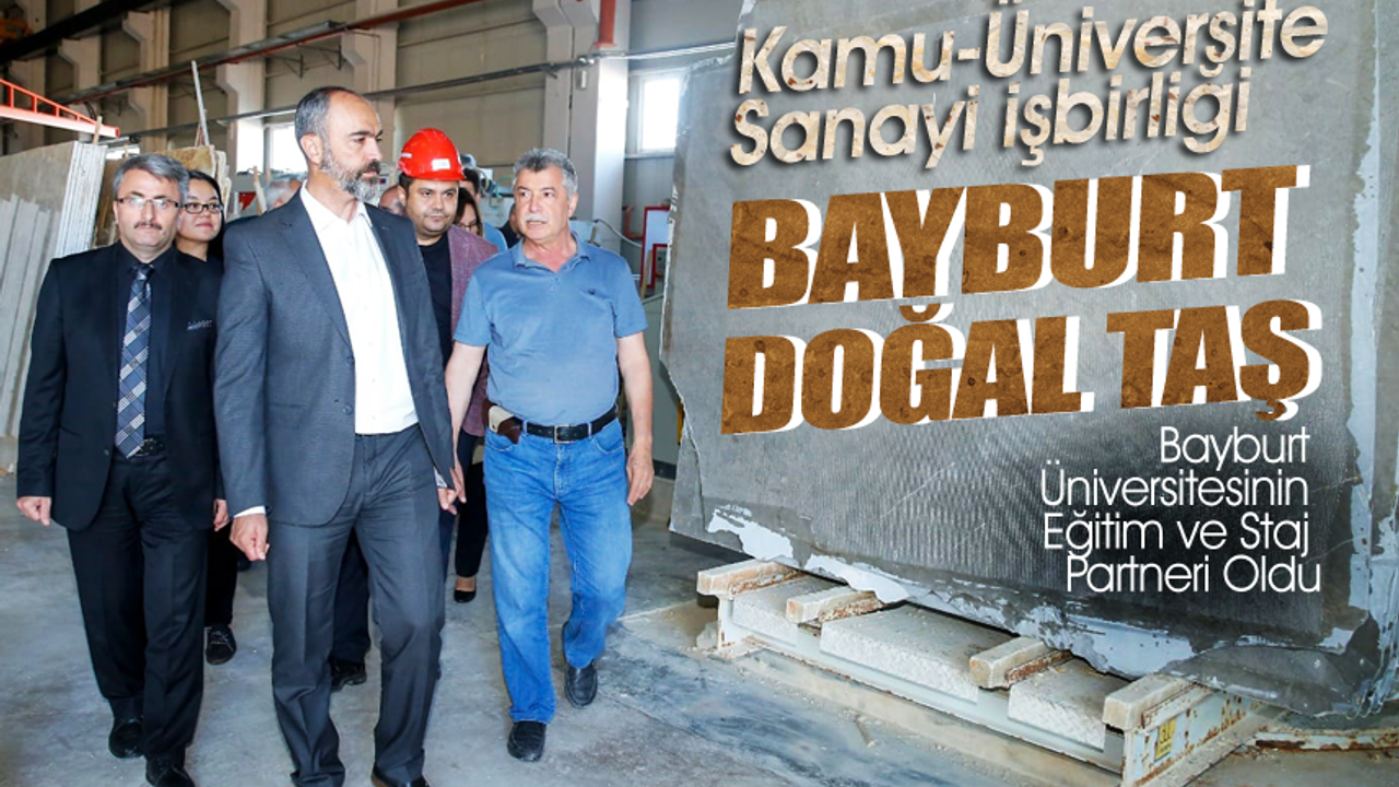 Bayburt'ta,Kamu-Üniversite-Sanayi İşbirliği