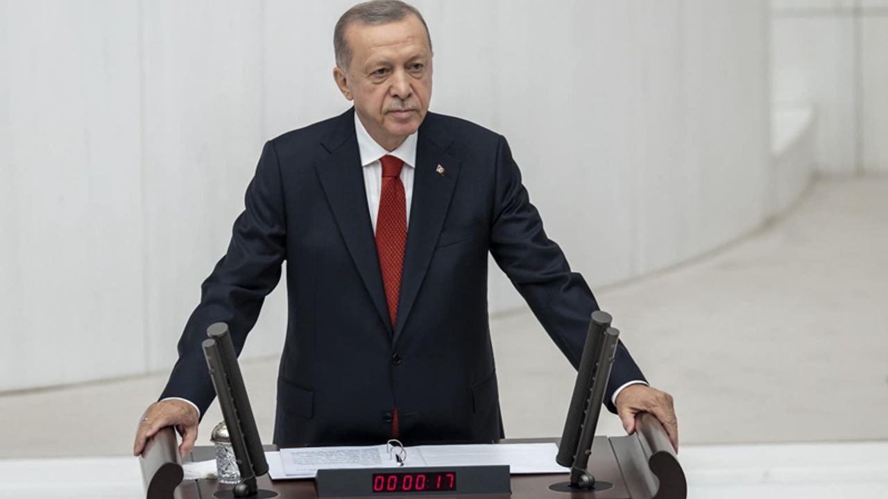Cumhurbaşkanı Erdoğan, TBMM Genel Kurulunda konuştu