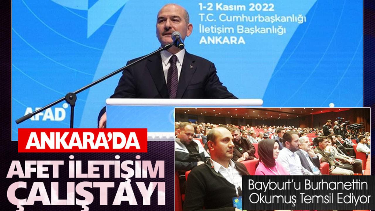 'Afet İletişim Çalıştayı' Ankara'da devam ediyor