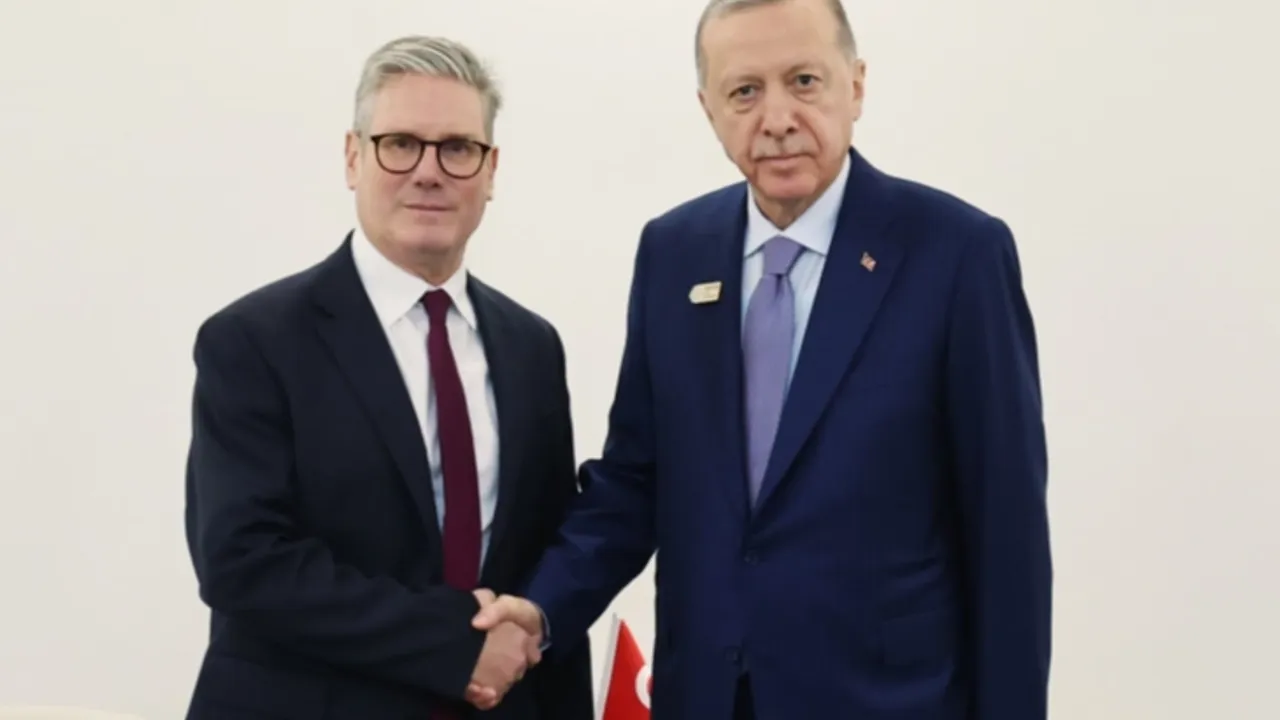 Birleşik Krallık Başbakanı Starmer bugün Türkiye'de