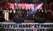 MHP Aday Tanıtım toplantısında büyük coşku yaşandı