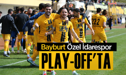 Bayburt Özel İdarespor '  play-off'ta
