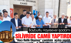 Bayburtlu Hayırsever iş adamı  Refik Okumuş,Silivri de cami yaptırdı