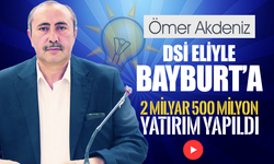 AK Parti Bayburt İl Başkan Yardımcısı Ömer Akdeniz