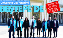 Üniversite Üst Yönetimi Beştepe'deki Akademik Yılı Açılış Törenine Katıldı