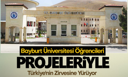 Bayburt Üniversitesi Öğrencileri Projeleriyle Türkiye'nin Zirvesine Yürüyor