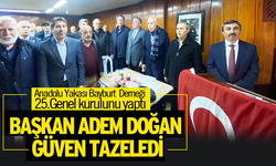 Anadolu Yakası Bayburt Derneği Genel kurulunu yaptı.