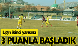 Bayburt Özel İdarespor,ligin ikinci yarısına 3 puanla başladı.