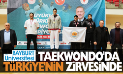 Bayburt Üniversitesi Taekwondo'da Türkiye'nin Zirvesinde