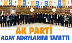 AK Parti Milletvekili aday adaylarını tanıttı
