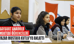 Öğrenciler yazar Mustafa Kutlu'yu anlattı