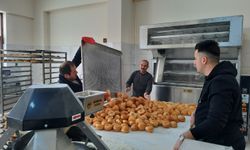 Mesleki Anadolu lisesi günlük ekmek üretimine devam ediyor