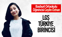 Bayburt Ortaokulu Öğrencisi, LGS Türkiye Birincisi oldu
