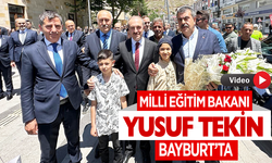 Milli eğitim Bakanı Prof. Dr. Yusuf Tekin, Bayburt’ta
