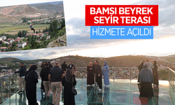 BAMSI BEYREK SEYİR TERASI VE ZİPLİNE  HİZMETE AÇILDI