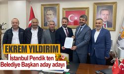 Ekrem Yıldırım İstanbul Pendik ten Belediye Başkan aday adayı