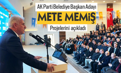 AK Parti Adayı Mete Memiş,Projelerini açıkladı