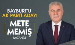 Bayburt Belediye Başkanlığını AK Parti adayı Mete Memiş kazandı