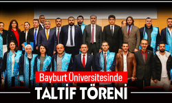 Bayburt Üniversitesinde Geleneksel Taltif Töreni düzenlendi