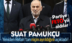 Hemşerimiz Milletvekili Suat Pamukçu istifa nedenini açıkladı.