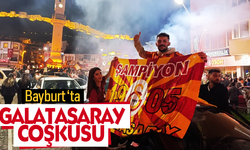 Bayburt'ta Galatasaray coşkusu