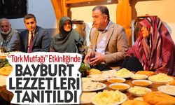 Bayburt'un mutfağı ve yemekleri tanıtıldı