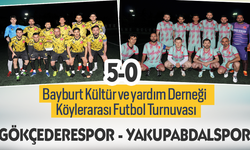 Köylerarası turnuvanın ikinci maçı,Gökçederespor-Yakupabdalspor