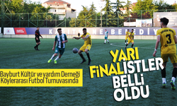 Köylerarası Futbol Turnuvasında çeyrek final maçları oynandı