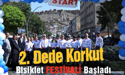 Bayburt’ta,2. Dede korkut bisiklet festivali başladı