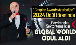 Gayrimenkul Sektör temsilcisi  Global World Azerbaycan’da ödül aldı