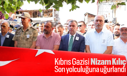 Kıbrıs Gazisi Nizam Kılıç,Son yolculuğuna uğurlandı