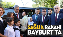 Sağlık Bakanı Prof. Dr. Kemal Memişoğlu Bayburt'ta