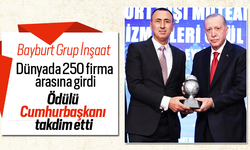 Bayburt Grup, Dünyanın En Büyük 250 Müteahhitlik firması arasına girdi