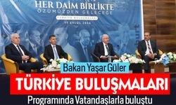 Bakan Yaşar Güler,Vatandaşların sorunlarını dinledi