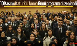 Bayburt’ta 10 Kasım Atatürk’ü Anma Günü programı düzenlendi