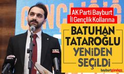 AK Parti Bayburt İl Gençlik Kollarına Batuhan Tataroğlu yeniden seçildi