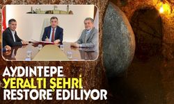 Aydıntepe Yeraltı Şehri Restore ediliyor