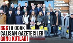 BGC’den 10 Ocak Çalışan Gazeteciler Günü kutlaması