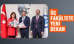 Bayburt Üniversitesinde üç Dekan değişti