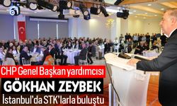 CHP Genel Başkan yardımcısı, Gökhan Zeybek İstanbul’da STK’larla buluştu