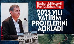 Milletvekili Ateş 2025 yılı yatırım Projelerini açıkladı