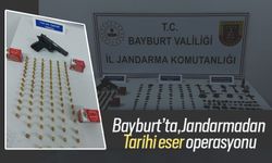 Bayburt’ta Tarihi Eser kaçakçıları yakalandı