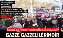 Bayburt’tan, Trump’ın yaptığı açıklamalara karşı tepki